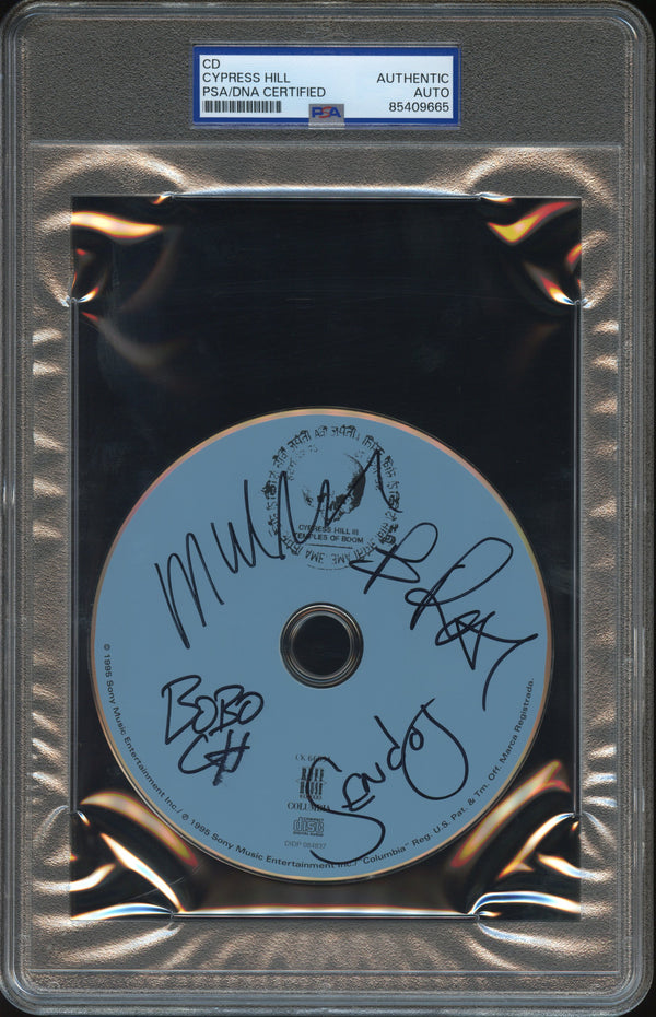 Cypress Hill Signed Autographed CD "Cypress Hill III: Temples of Boom" PSA/DNA Authenticated