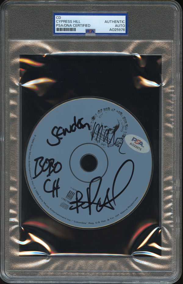 Cypress Hill Signed Autographed CD "Cypress Hill III: Temples of Boom" PSA/DNA Authenticated