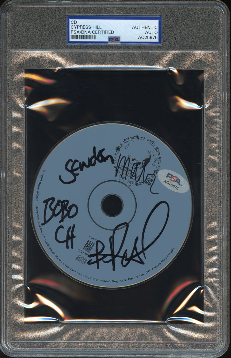 Cypress Hill Signed Autographed CD "Cypress Hill III: Temples of Boom" PSA/DNA Authenticated