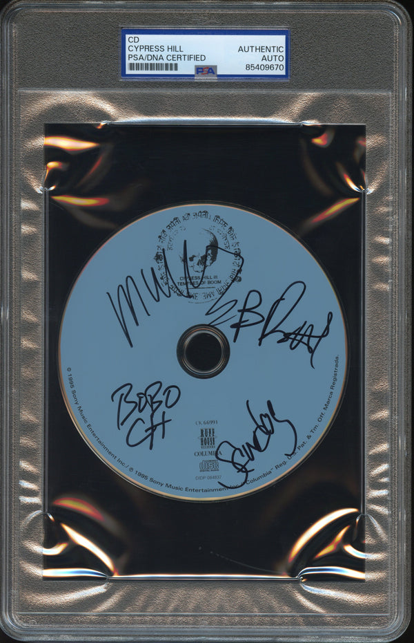 Cypress Hill Signed Autographed CD "Cypress Hill III: Temples of Boom" PSA/DNA Authenticated