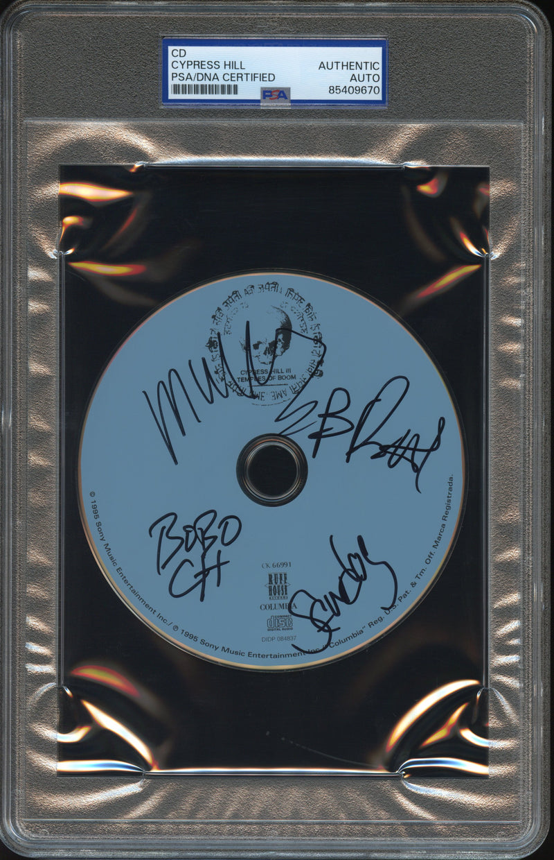 Cypress Hill Signed Autographed CD "Cypress Hill III: Temples of Boom" PSA/DNA Authenticated