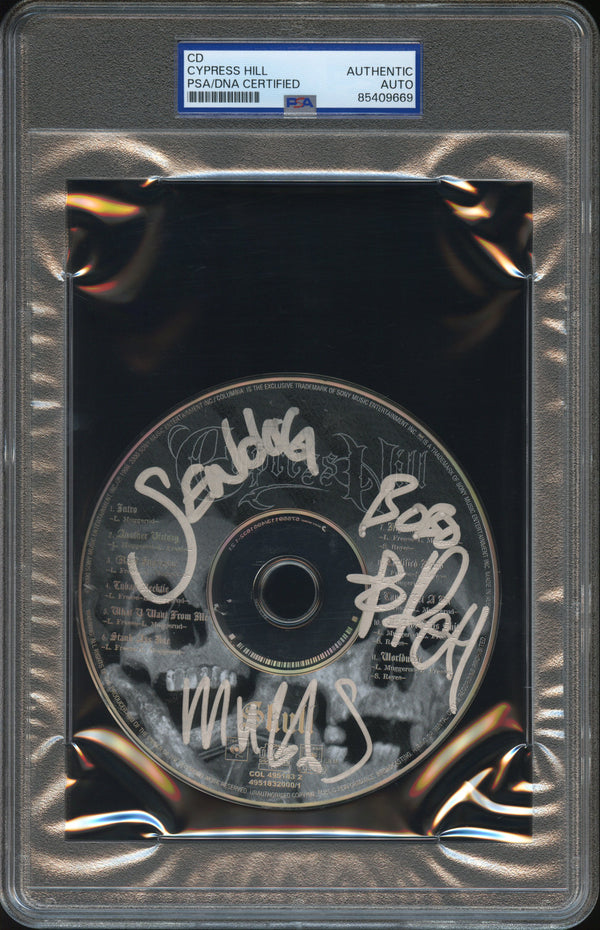 Cypress Hill Signed Autographed CD "Skull & Bones" PSA/DNA Authenticated
