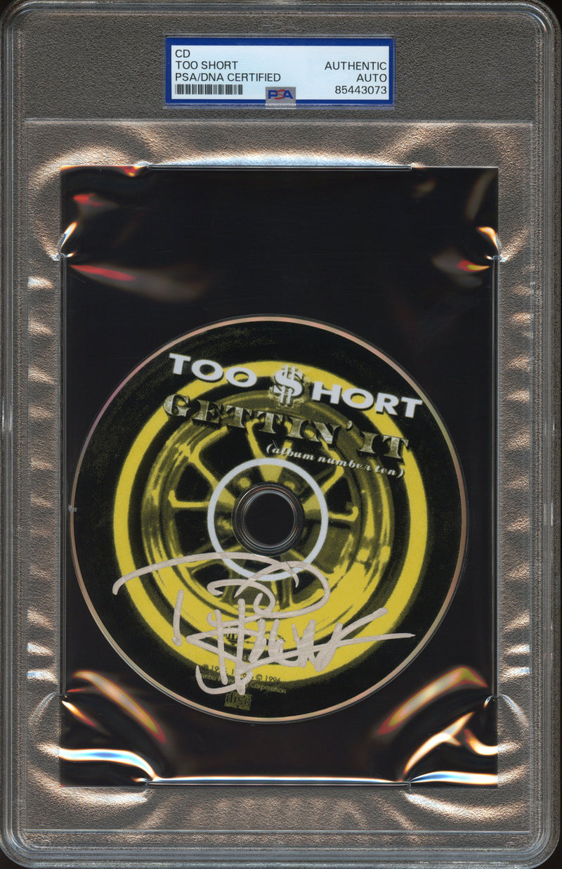Too Short Signed Autographed CD “Gettin' It” PSA/DNA Authenticated