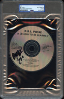 Black C Signed Autographed CD "A Lesson to Be Learned" PSA/DNA Authenticated