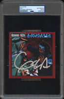GZA Autographed CD Cover "Liquid Swords" PSA/DNA Authenticated
