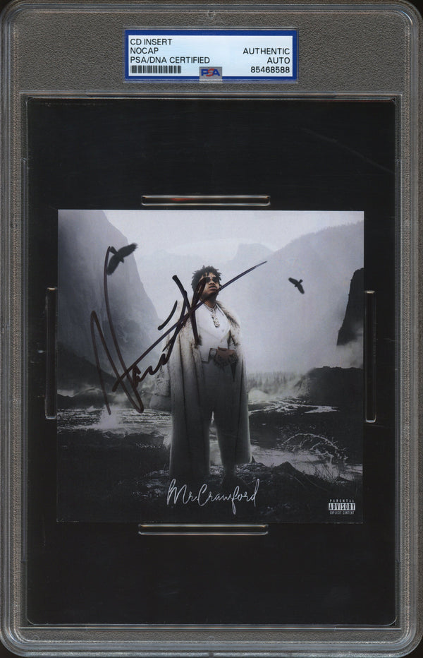 NoCap Signed Autographed CD Cover "Mr. Crawford" PSA/DNA Authenticated