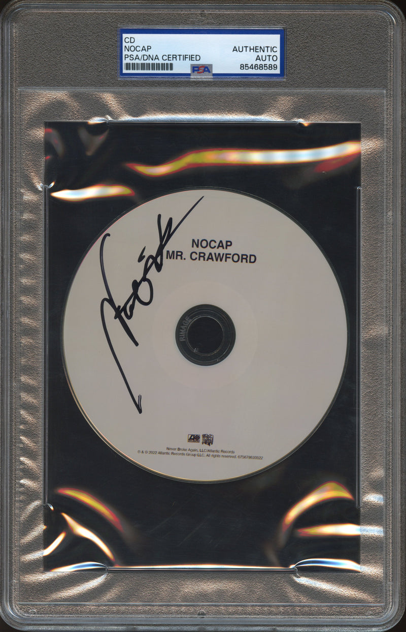 NoCap Signed Autographed CD "Mr. Crawford" PSA/DNA Authenticated