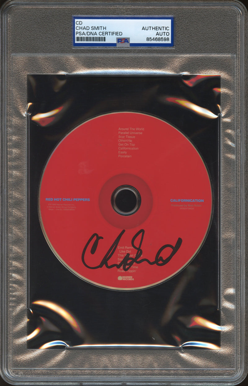 Chad Smith Signed Autographed CD "Californication" PSA/DNA Authenticated
