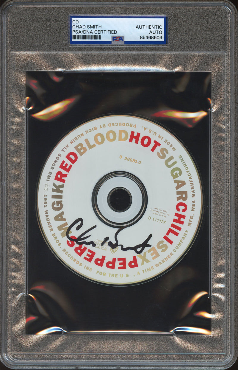 Chad Smith Signed Autographed CD "Blood Sugar Sex Magik" PSA/DNA Authenticated
