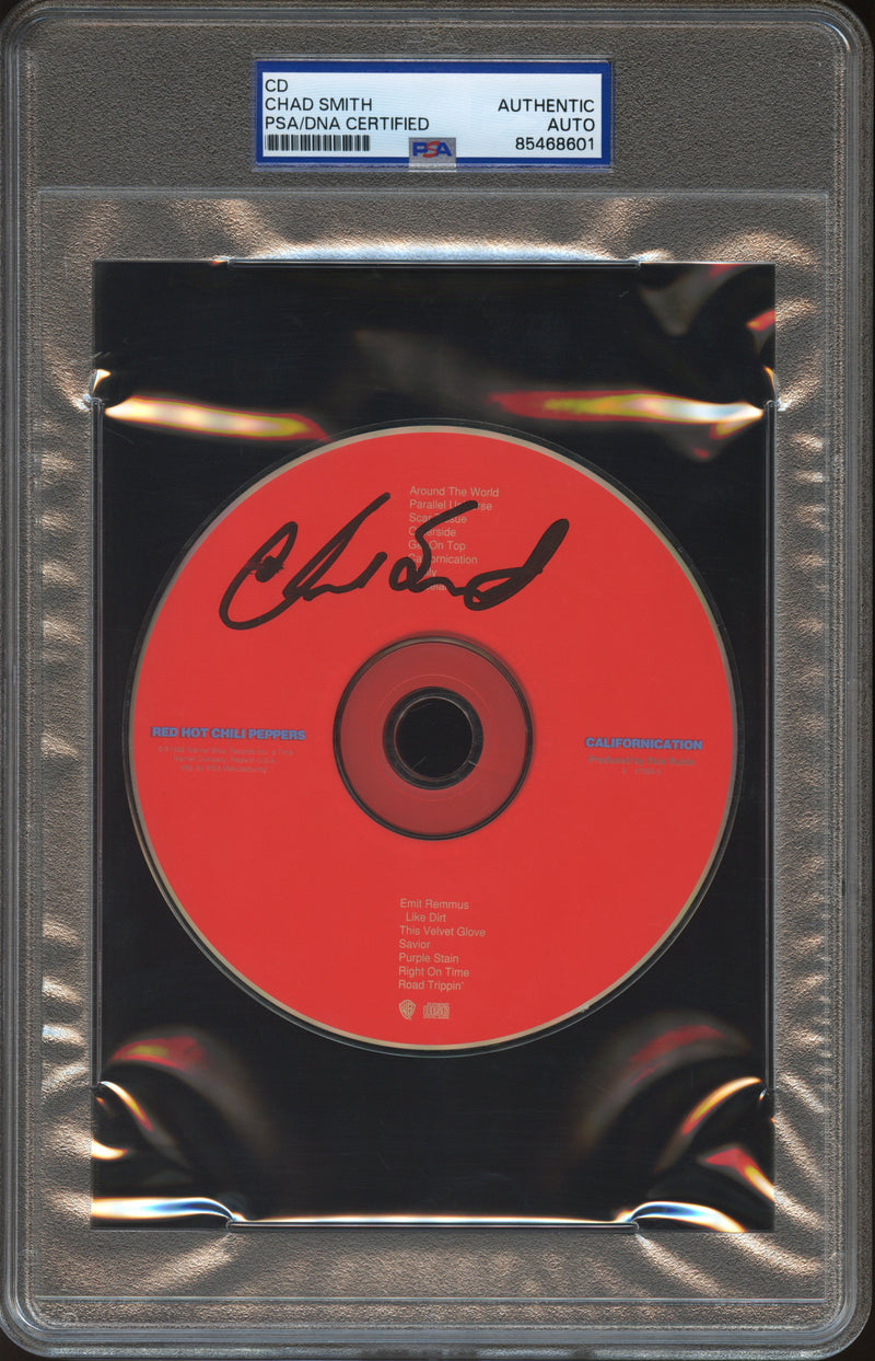 Chad Smith Signed Autographed CD "Californication" PSA/DNA Authenticated