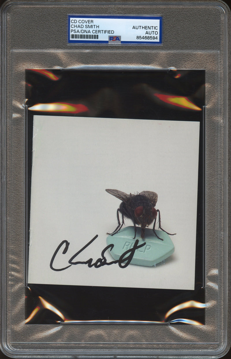 Chad Smith Signed Autographed CD Cover "I'm with You" PSA/DNA Authenticated