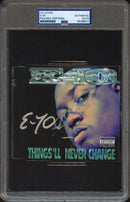 E-40 Signed Autographed CD Cover "Things'll Never Change" PSA/DNA Authenticated