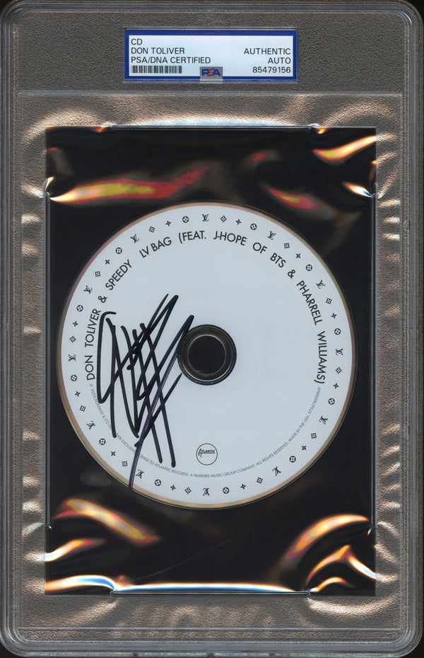 Don Toliver Signed Autographed CD “LV Bag” PSA/DNA Authenticated