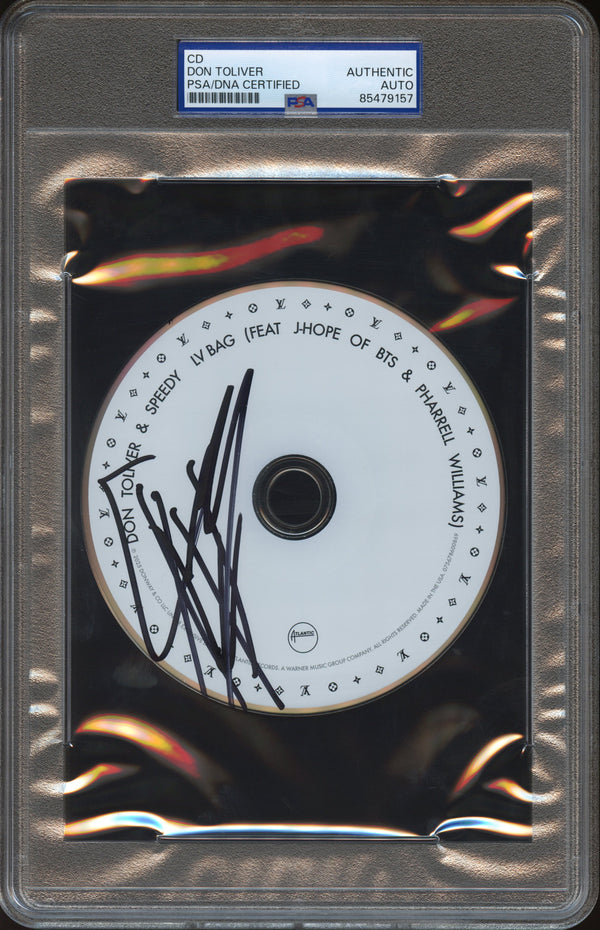 Don Toliver Signed Autographed CD “LV Bag” PSA/DNA Authenticated