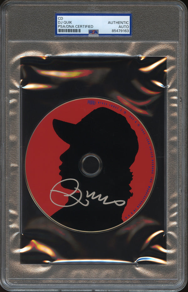DJ Quik Signed Autographed CD "Safe + Sound" PSA/DNA Authenticated