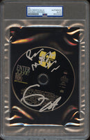 Wu-Tang Clan Signed Autographed CD "Enter the Wu-Tang (36 Chambers)" PSA/DNA Authenticated