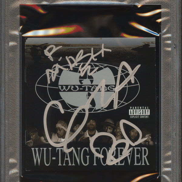Wu-Tang Clan Signed Autographed CD Cover 