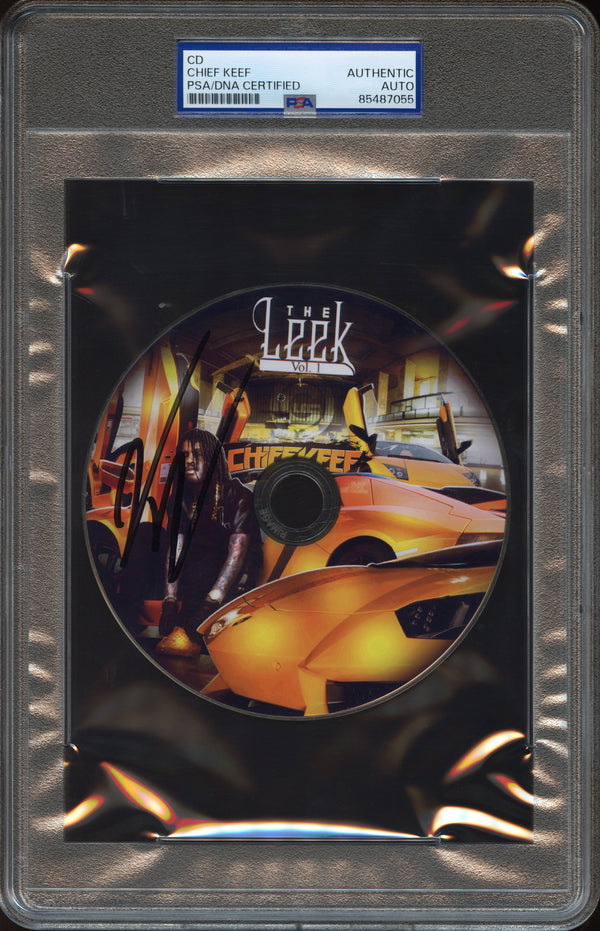 Chief Keef Signed Autographed CD “The Leek (Vol. 1)” PSA/DNA Authenticated