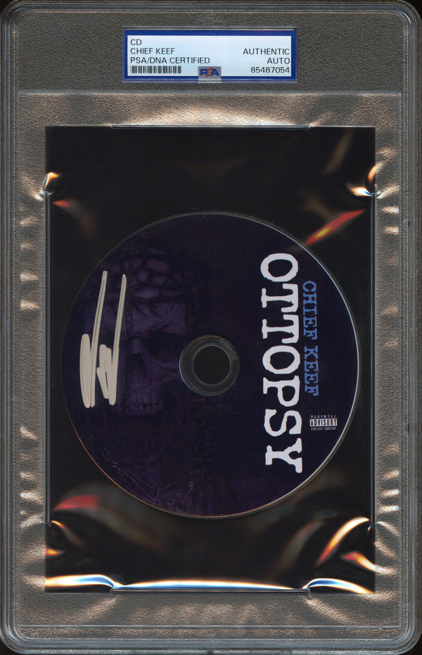 Chief Keef Signed Autographed CD “Ottopsy” PSA/DNA Authenticated
