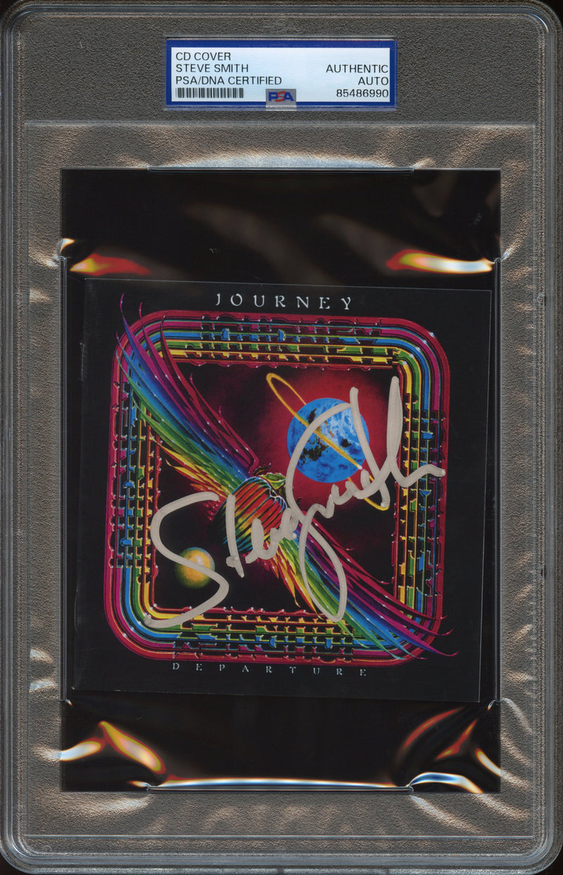 Steve Smith Signed Autographed CD Cover "Departure" PSA/DNA Authenticated