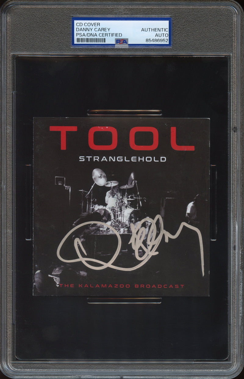 Danny Carey Signed Autographed CD Cover "Stranglehold" PSA/DNA Authenticated
