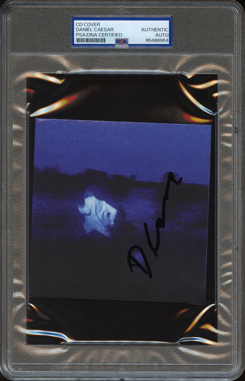Daniel Caesar Signed Autographed CD Cover “NEVER ENOUGH” PSA/DNA Authenticated