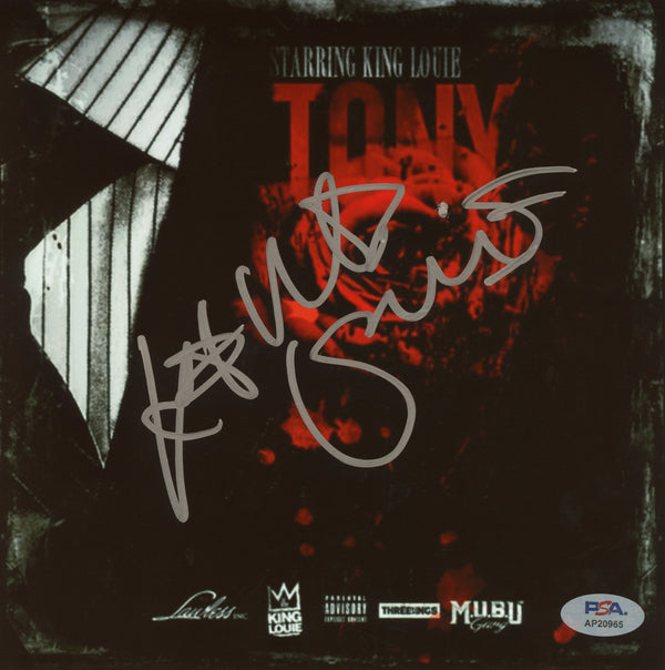 King Louie Signed Autographed 8x8 Photo "Tony" PSA/DNA Authenticated