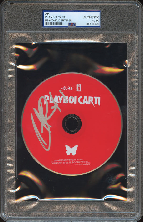 Playboi Carti Signed Autographed CD “Playboi Carti” PSA/DNA Authenticated