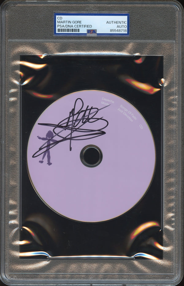 Martin Gore Signed Autographed CD "Songs of Faith and Devotion" PSA/DNA Authenticated