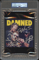 The Damned Signed Autographed CD Cover “Damned Damned Damned” PSA/DNA Authenticated
