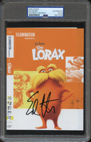 Ed Helms Signed Autographed DVD Cover “The Lorax” PSA/DNA Authenticated