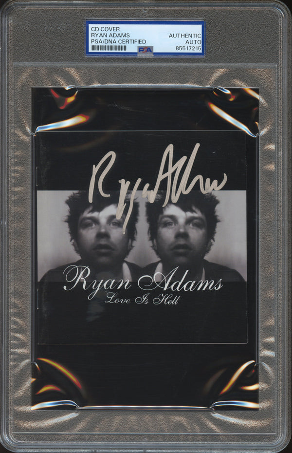 Ryan Adams Signed Autographed CD Cover “Heartbreaker” PSA/DNA Authenticated