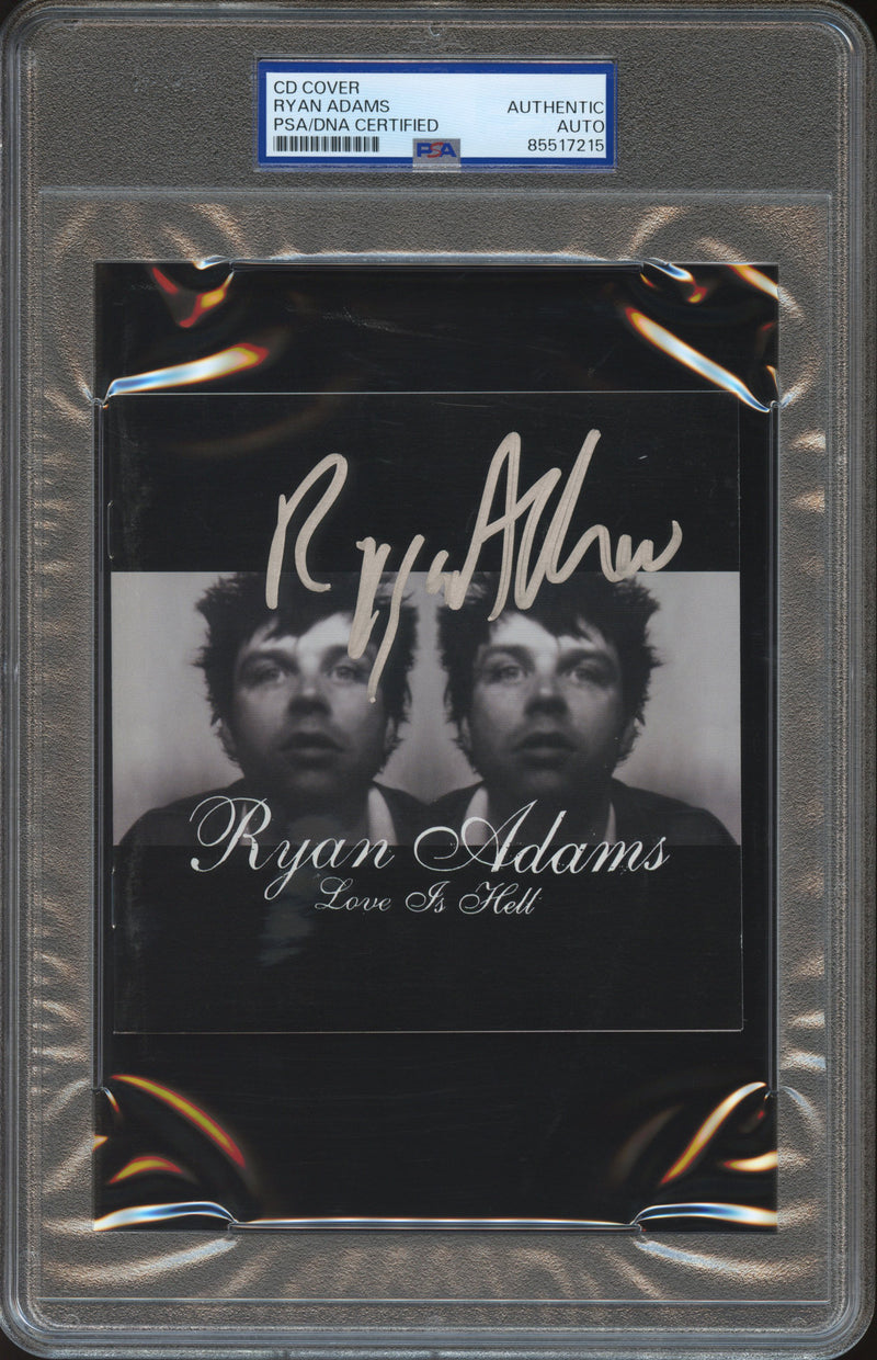 Ryan Adams Signed Autographed CD Cover “Heartbreaker” PSA/DNA Authenticated