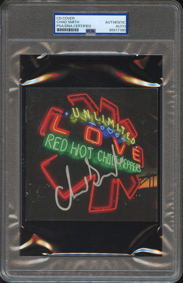 Chad Smith Signed Autographed CD Cover "Unlimited Love" PSA/DNA Authenticated