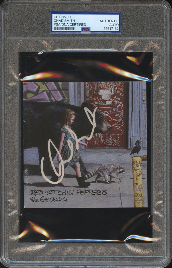 Chad Smith Signed Autographed CD Cover "The Getaway" PSA/DNA Authenticated
