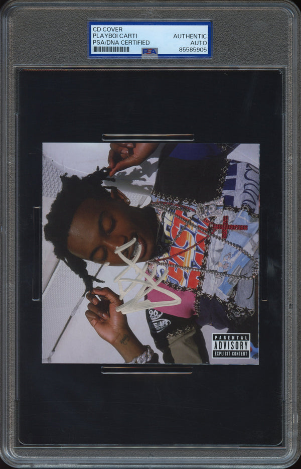 Playboi Carti Signed Autographed CD Cover “Playboi Carti” PSA/DNA Authenticated