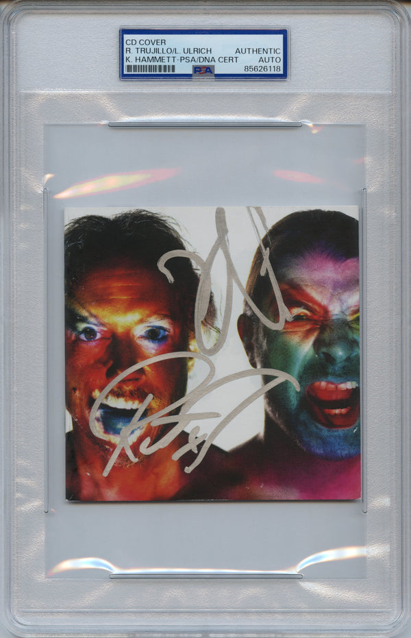 Metallica Signed Autographed CD Cover “Hardwired... to Self-Destruct” PSA/DNA Authenticated (Copy)