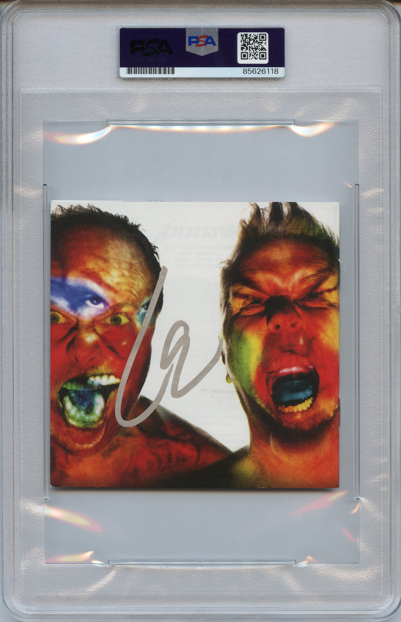 Metallica Signed Autographed CD Cover “Hardwired... to Self-Destruct” PSA/DNA Authenticated (Copy)