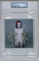 Marilyn Manson Signed Autographed CD Cover “Mechanical Animals” PSA/DNA Authenticated