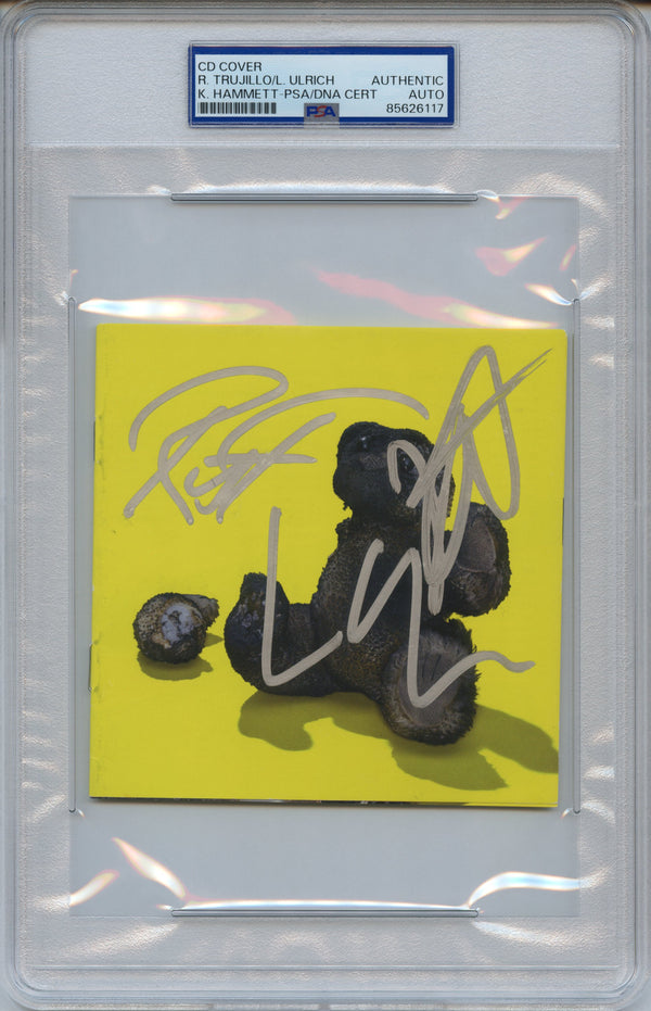 Metallica Signed Autographed CD Cover “72 Seasons” PSA/DNA Authenticated