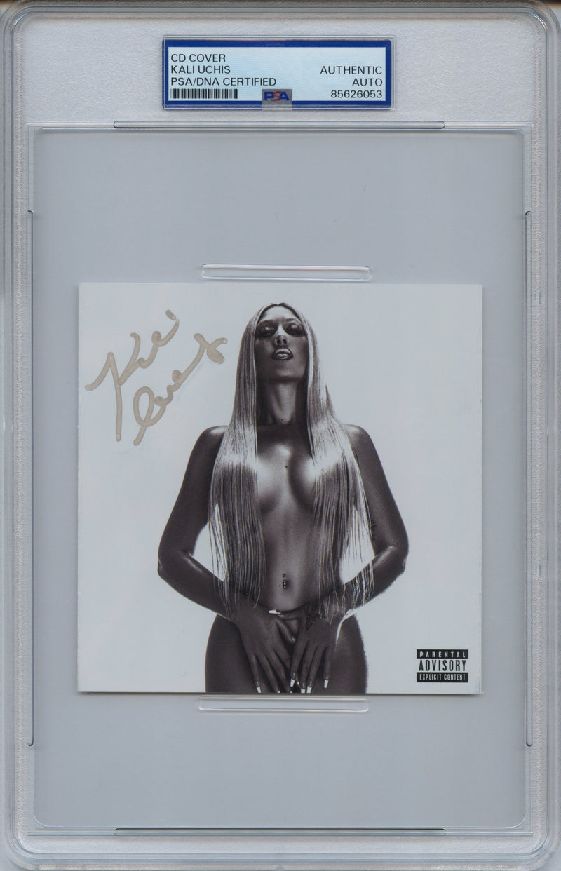 Kali Uchis Signed Autographed CD Cover “Sin Miedo (del Amor y Otros Demonios)” PSA/DNA Authenticated