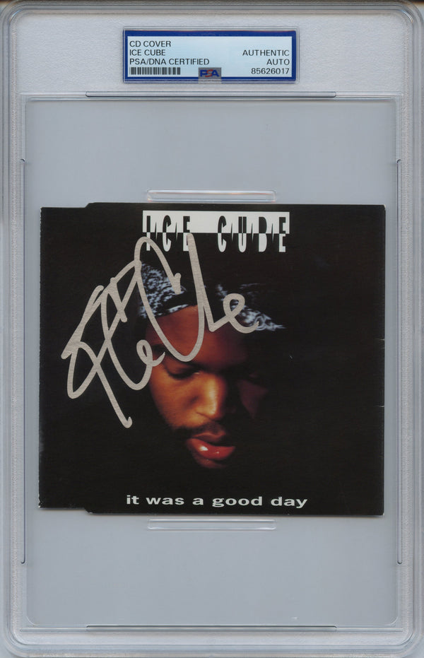 Ice Cube Signed Autographed CD Cover “It Was a Good Day” PSA/DNA Authenticated