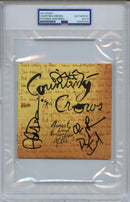 Counting Crows Signed Autographed CD Cover "August and Everything After" PSA/DNA Authenticated