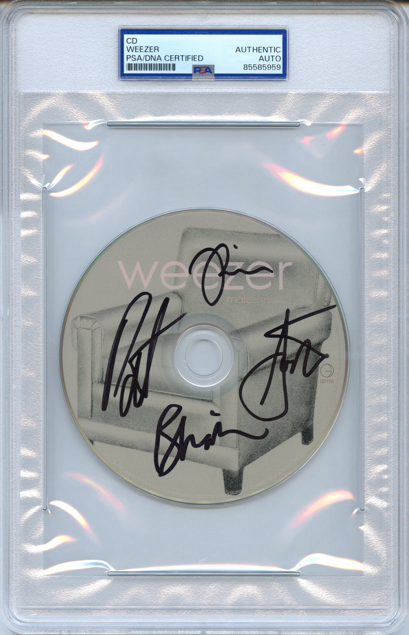 Weezer Signed Autographed CD “Maladroit” PSA/DNA Authenticated