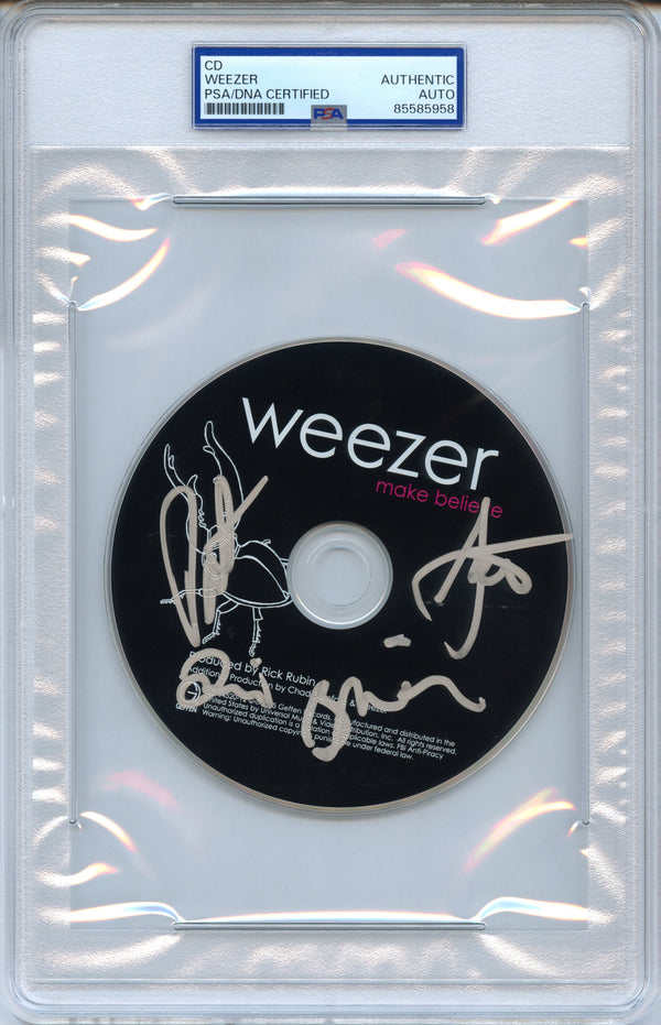 Weezer Signed Autographed CD “Make Believe” PSA/DNA Authenticated