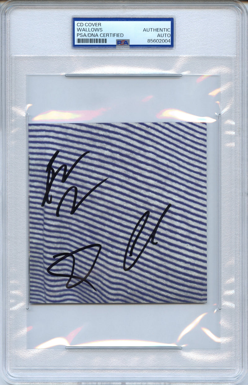 Wallows Signed Autographed CD Cover "Nothing Happens" PSA/DNA Authenticated