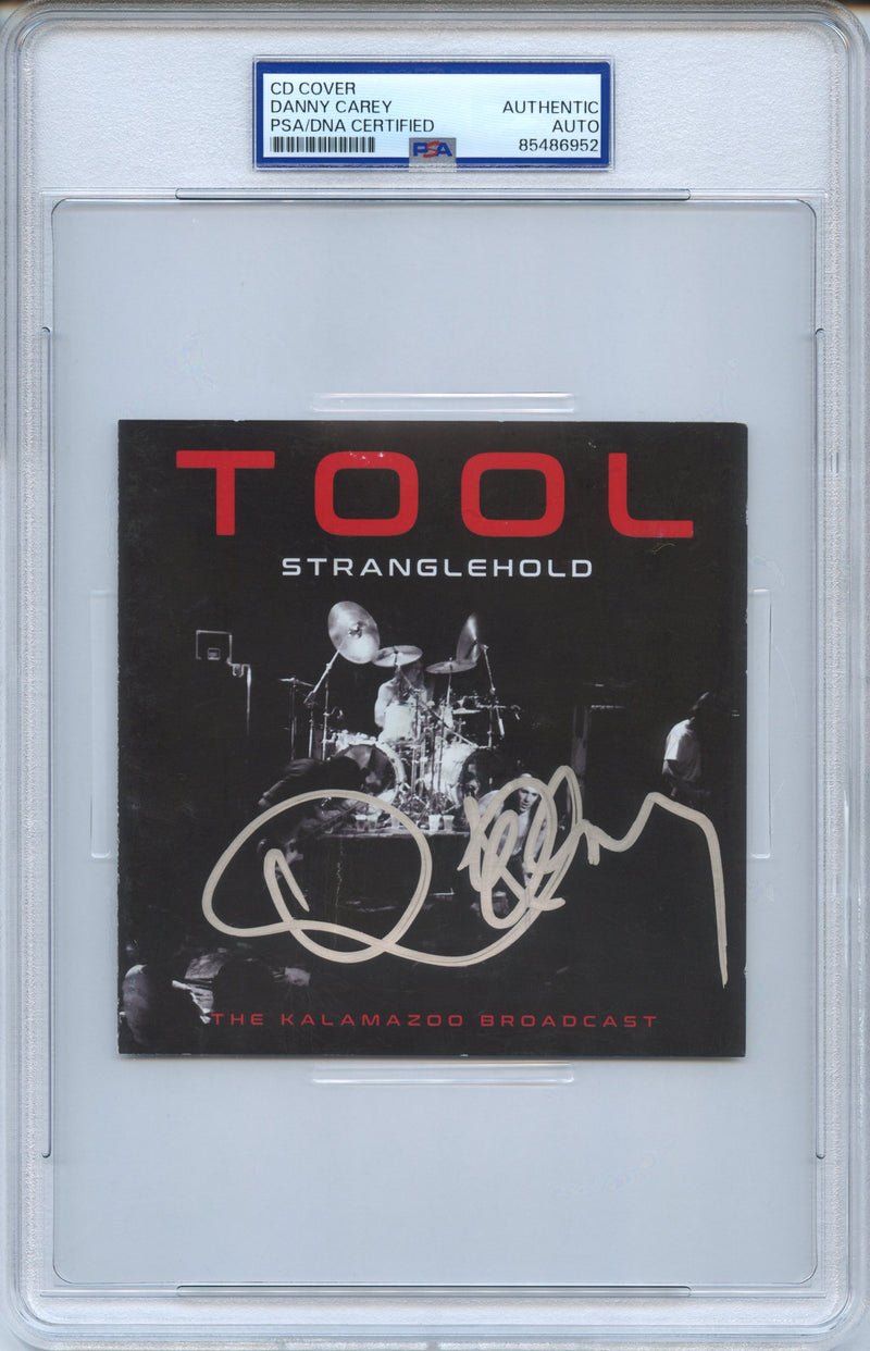Danny Carey Signed Autographed CD Cover "Stranglehold" PSA/DNA Authenticated