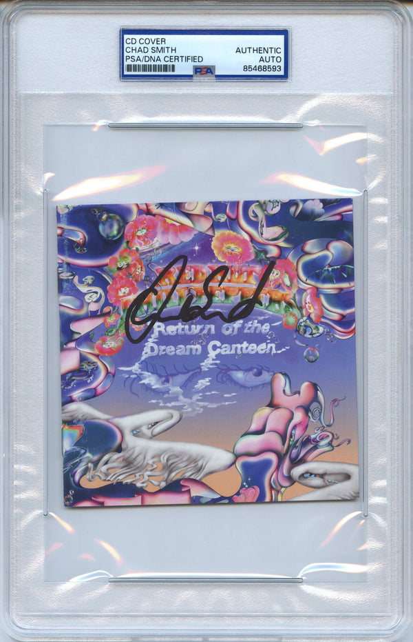 Chad Smith Signed Autographed CD Cover "Return of the Dream Canteen" PSA/DNA Authenticated