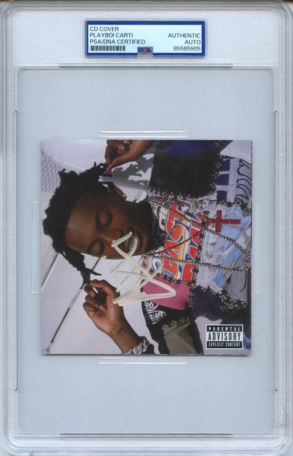 Playboi Carti Signed Autographed CD Cover “Playboi Carti” PSA/DNA Authenticated