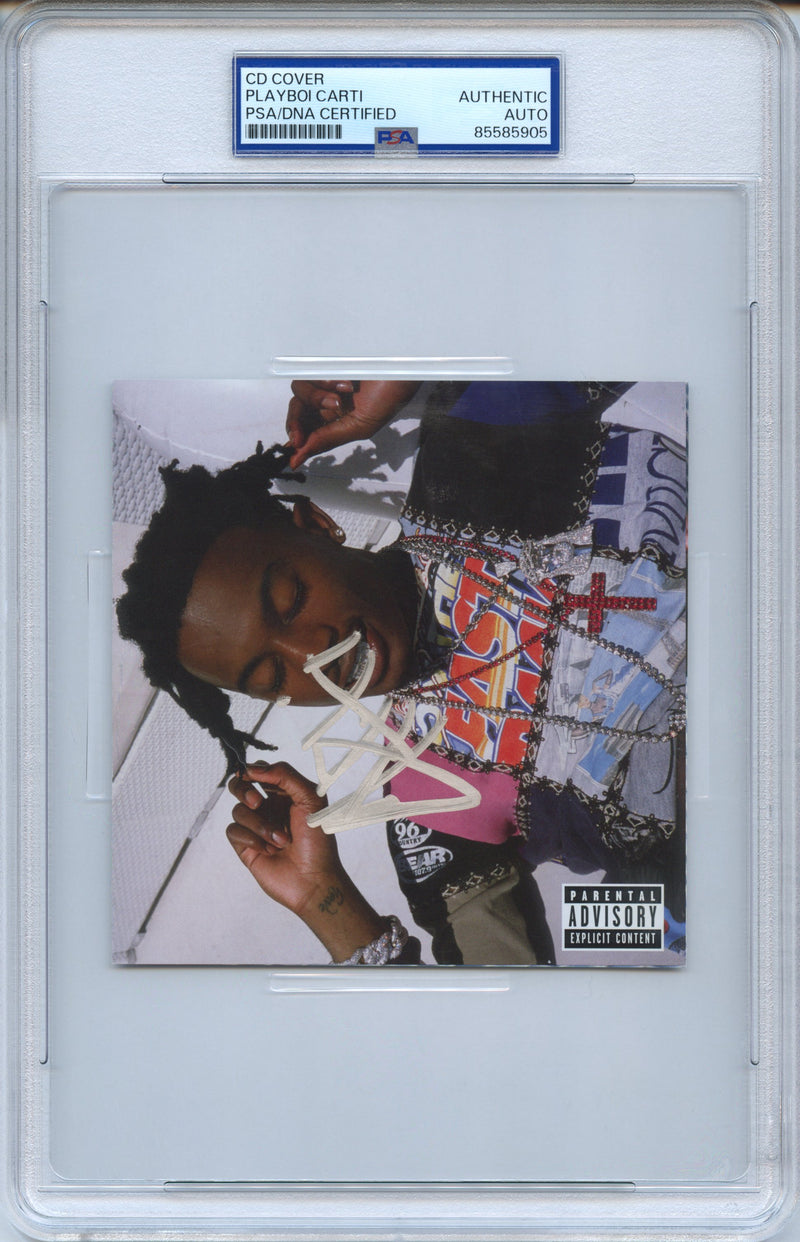 Playboi Carti Signed Autographed CD Cover “Playboi Carti” PSA/DNA Authenticated